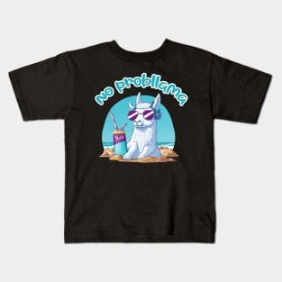 No probllama Kids T-Shirt